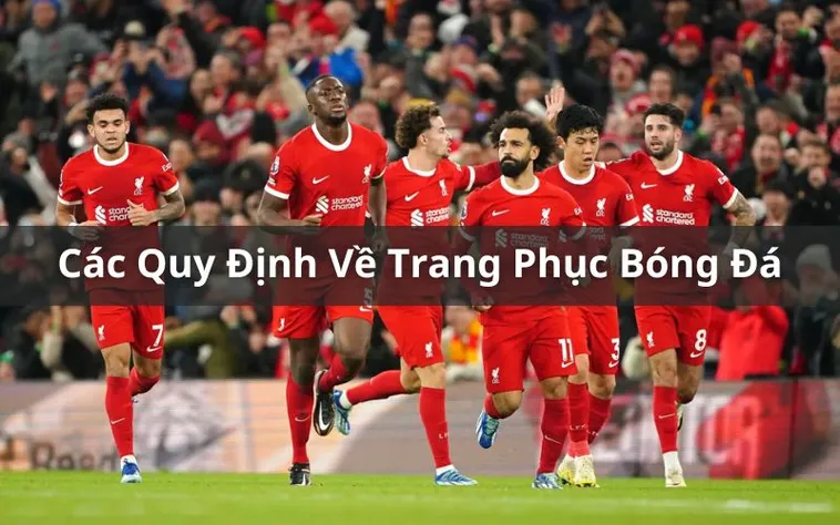 Quy Định Về Trang Phục Bóng Đá Và Tiêu Chuẩn Áp Dụng Cho Các Giải Đấu